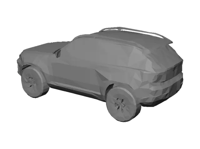 3D model for Bronze Accents Porsche SUV