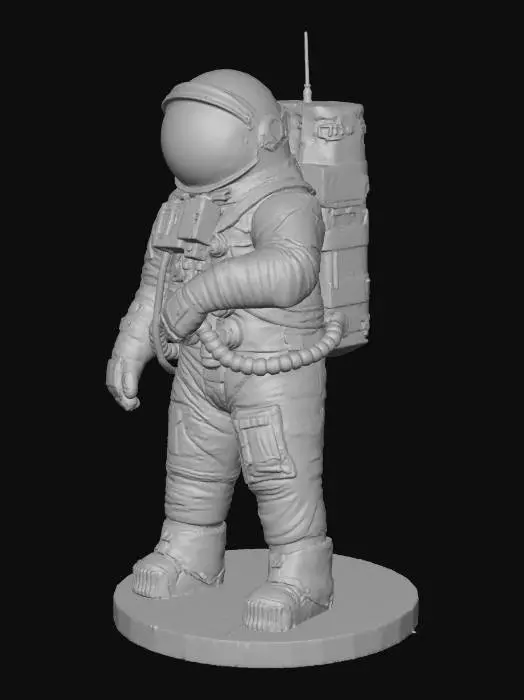 3D model for Astronaut Statue