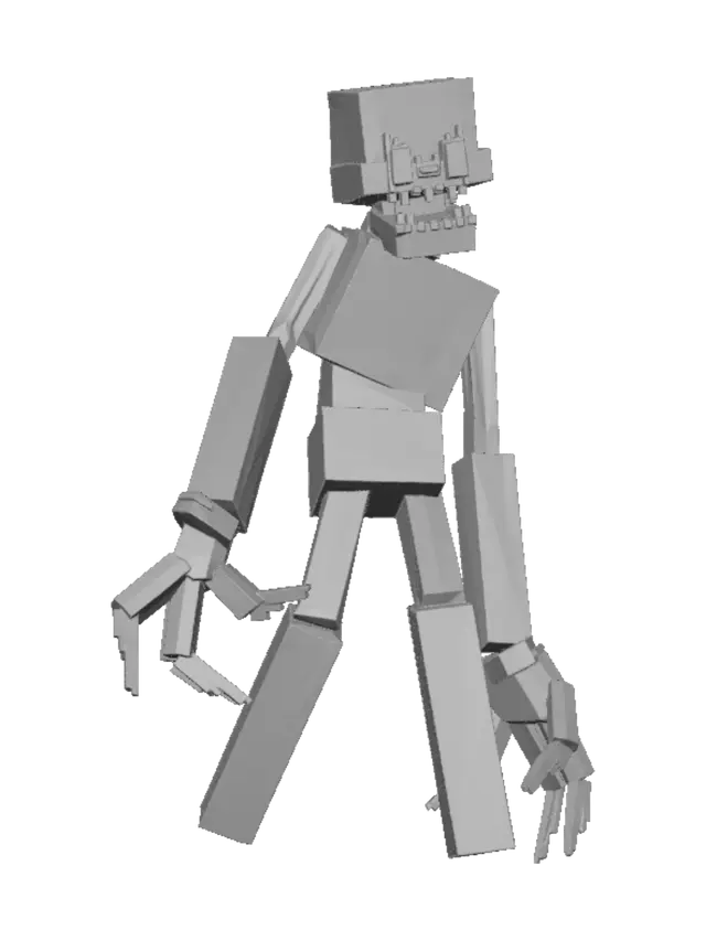 3D model for Pixel Ghoul