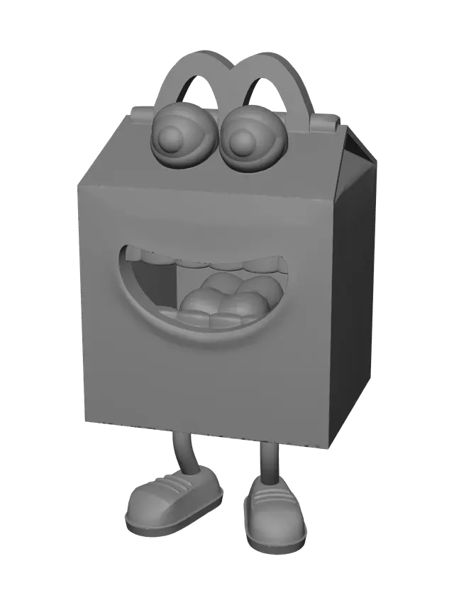 3D model for Realistic Round Meal