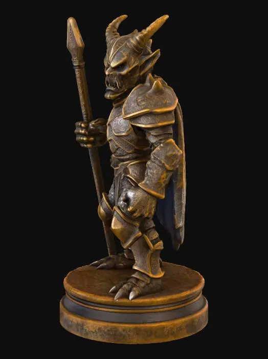 3D model for Bronze Sentinel
