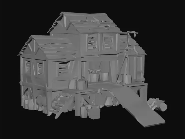 3D model for Stilted Timber House