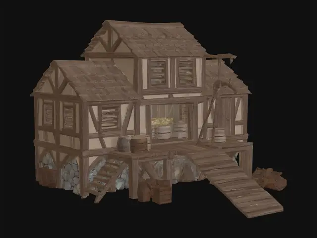 3D model for Stilted Timber House