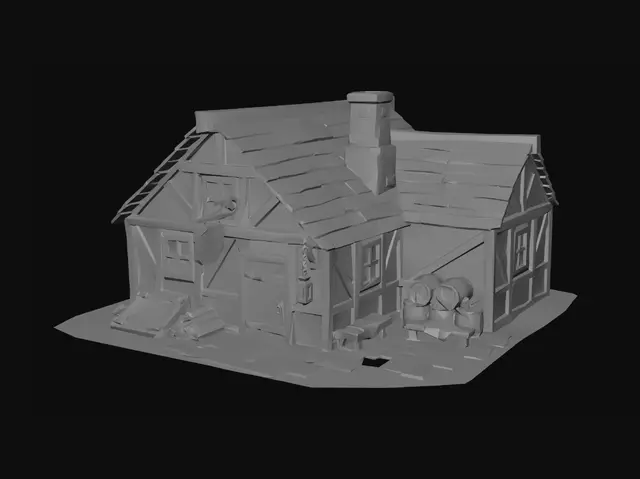 3D model for The Howling Bear
