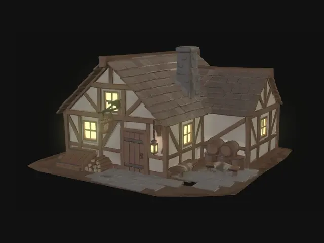 3D model for The Howling Bear
