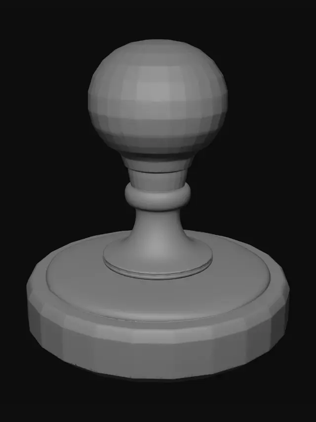 3D model for Vintage Seal Stamp