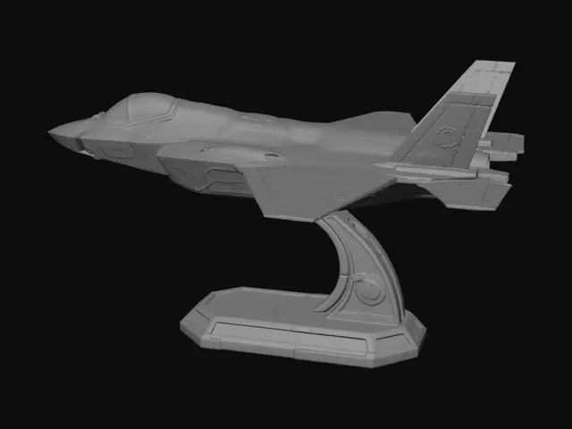 3D model for Bronze Crescent Skyfighter