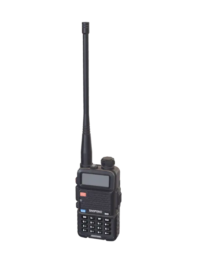 Modello 3D Radio de comunicación, generato dall’IA