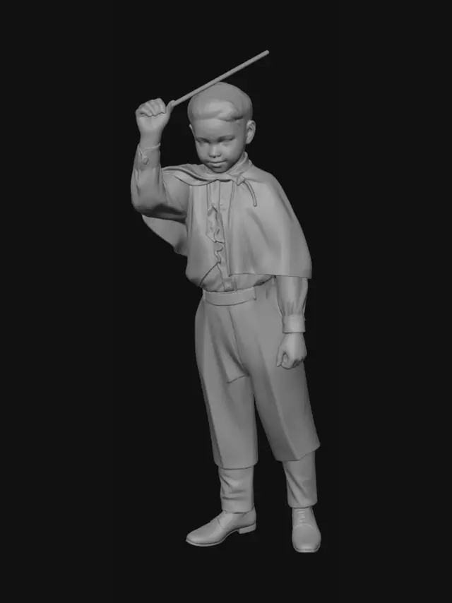 3D model for The Little Magician
