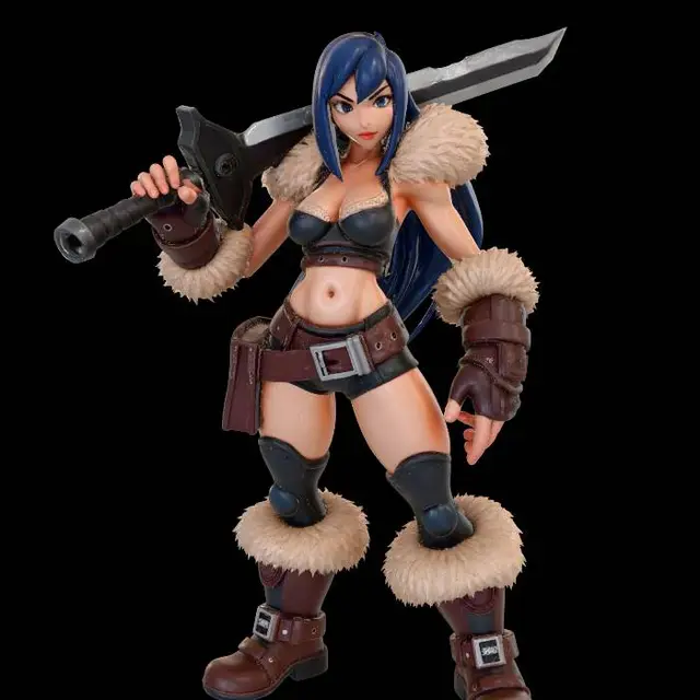 3D model for Warrior of the North