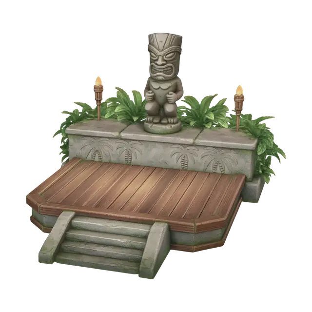 3D model for Tiki Terrace