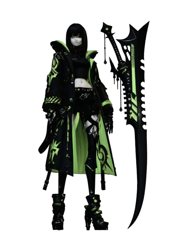 3D model for Neon Reaver