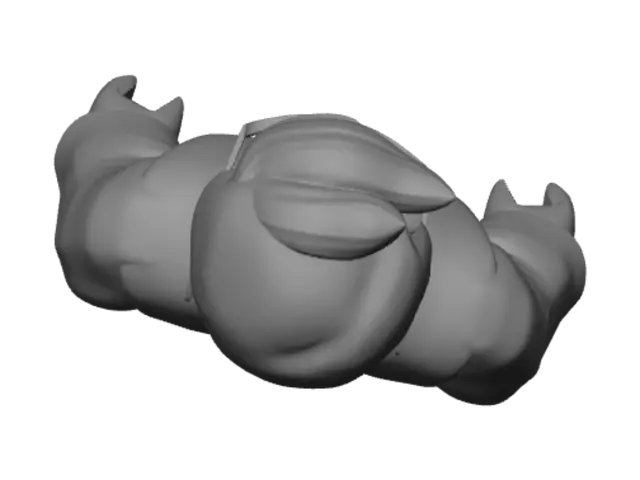 3D model for Blue Aviator Roblox Avatar