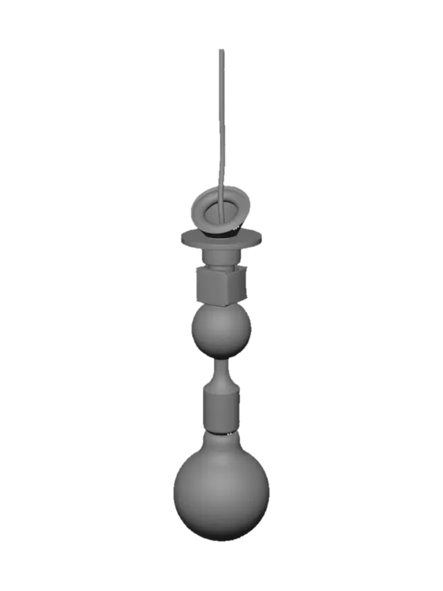 3D model for Colorful Beaded Lamps