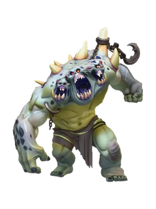 3D model for #Halloween2025#, Monstrous Roar