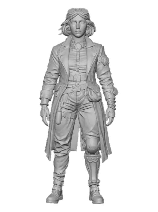 3D model for Steampunk Adventurer