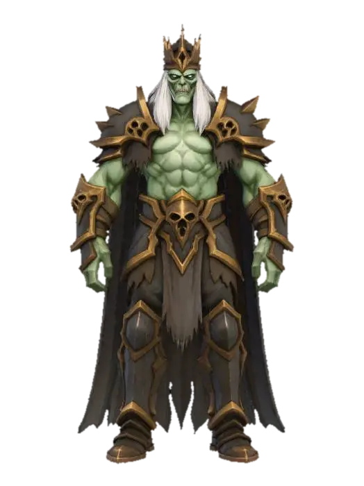 3D model for king skeleton