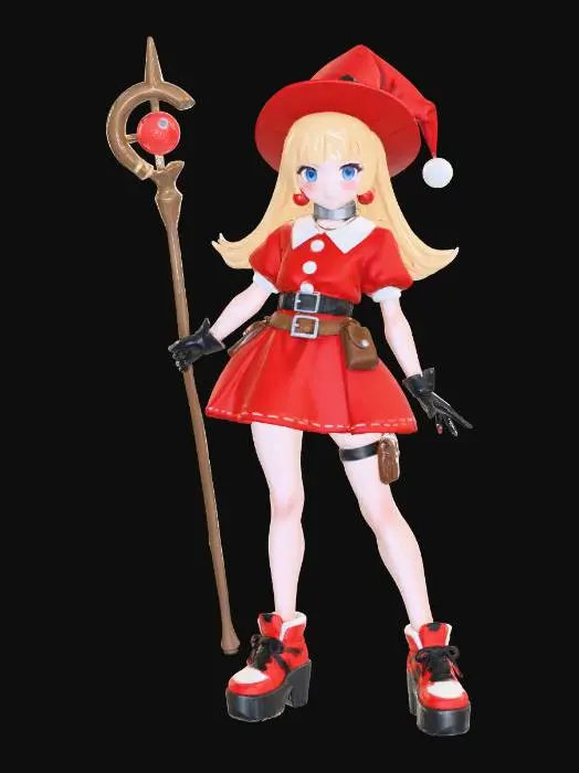 3D model for mage , #Christmas2025#