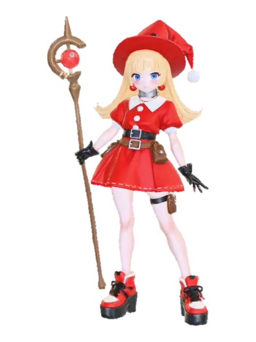 3D model for mage , #Christmas2025#