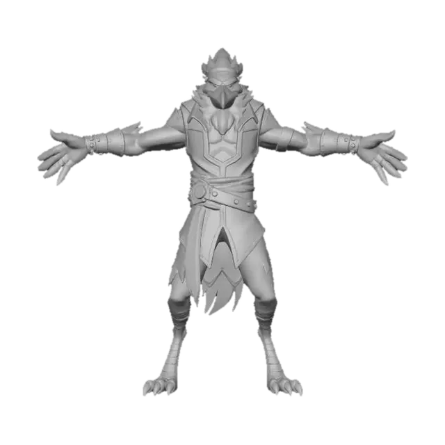 3D model for Avian Warrior