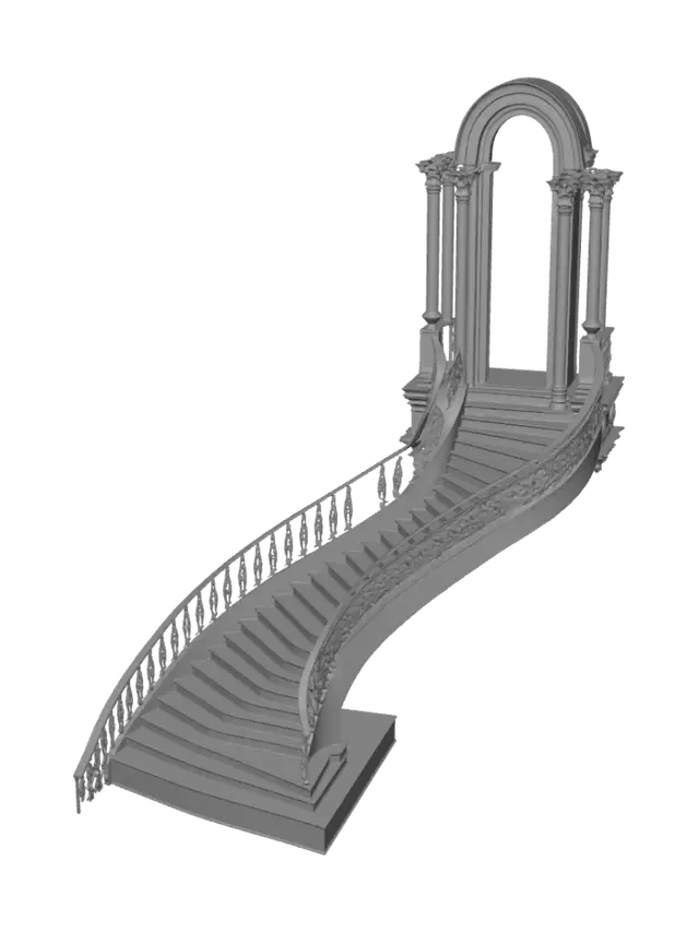 3D model for Staircase to the Sky