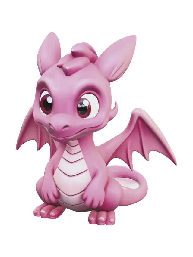 3D model for Cutedragon