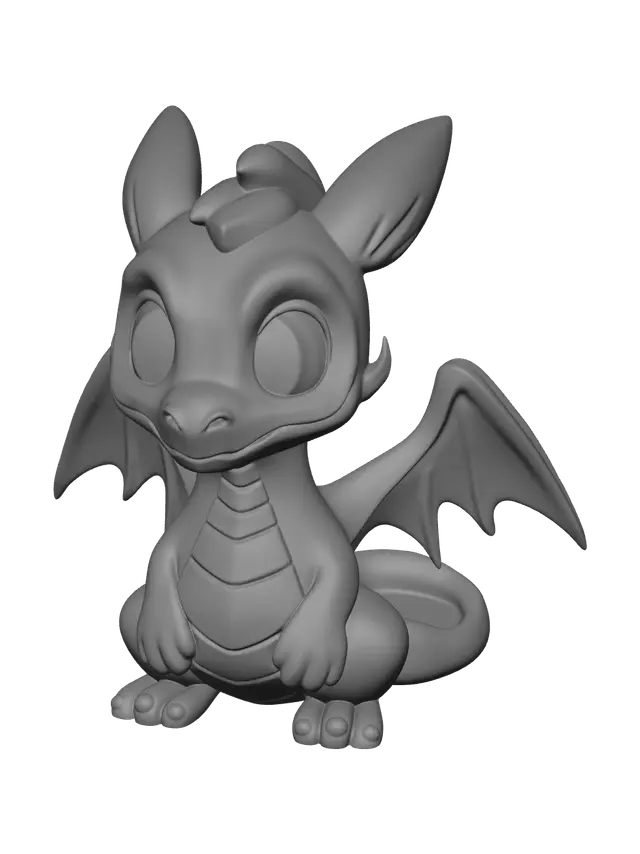 3D model for Cutedragon