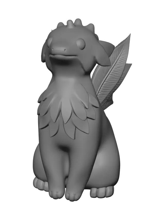 3D model for Realistic Cutedragon