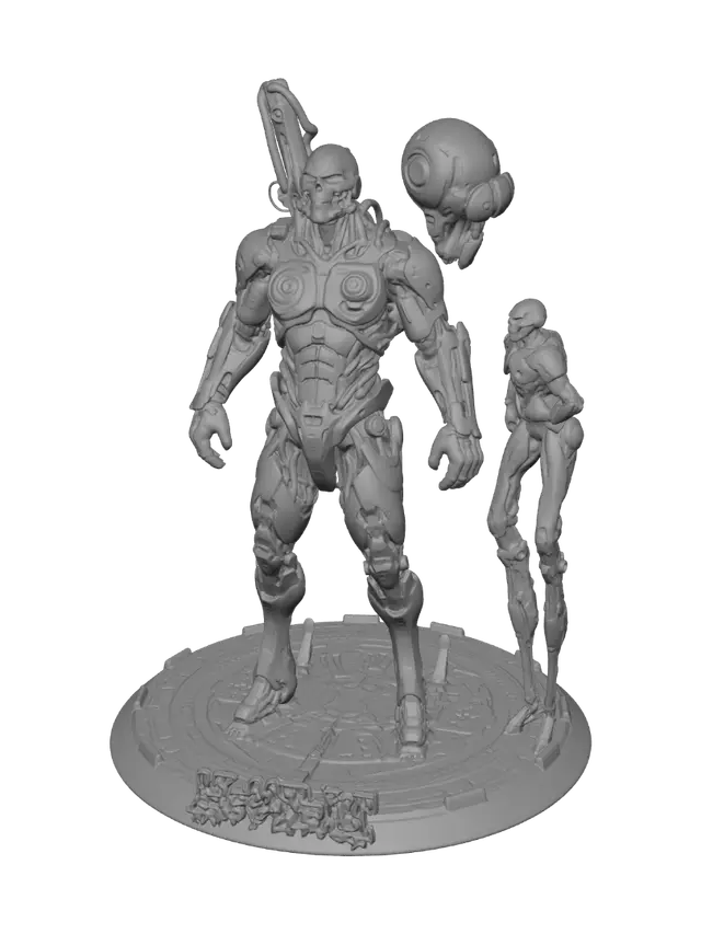 3D model for Dawn of the Iron Sentinels