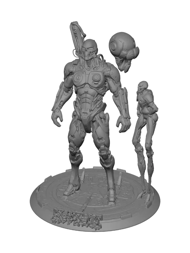 3D model for Dawn of the Iron Sentinels