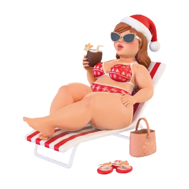 Holiday Relaxation, #Christmas2025# - Family 3D model, vytvořený pomocí AI