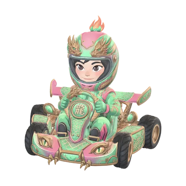 3D model for Dragon Racer