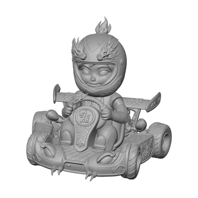 3D model for Dragon Racer