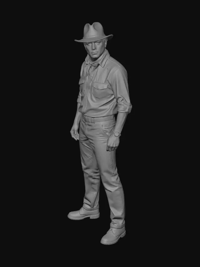 3D model for Dusty Trails Cowboy
