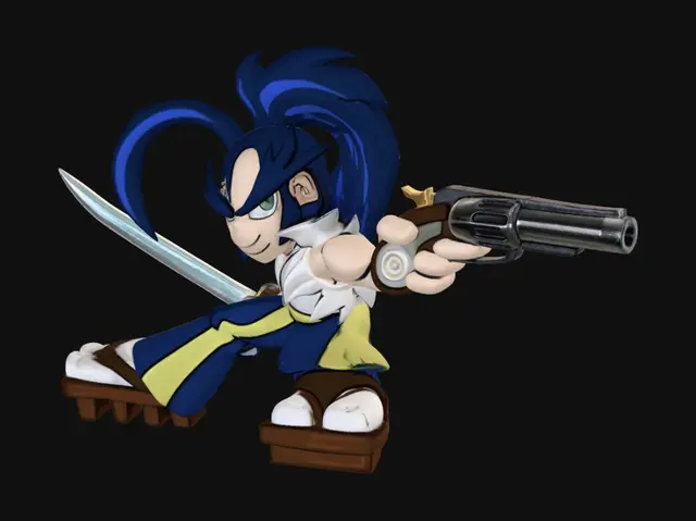 3D model for Sunset Duelist