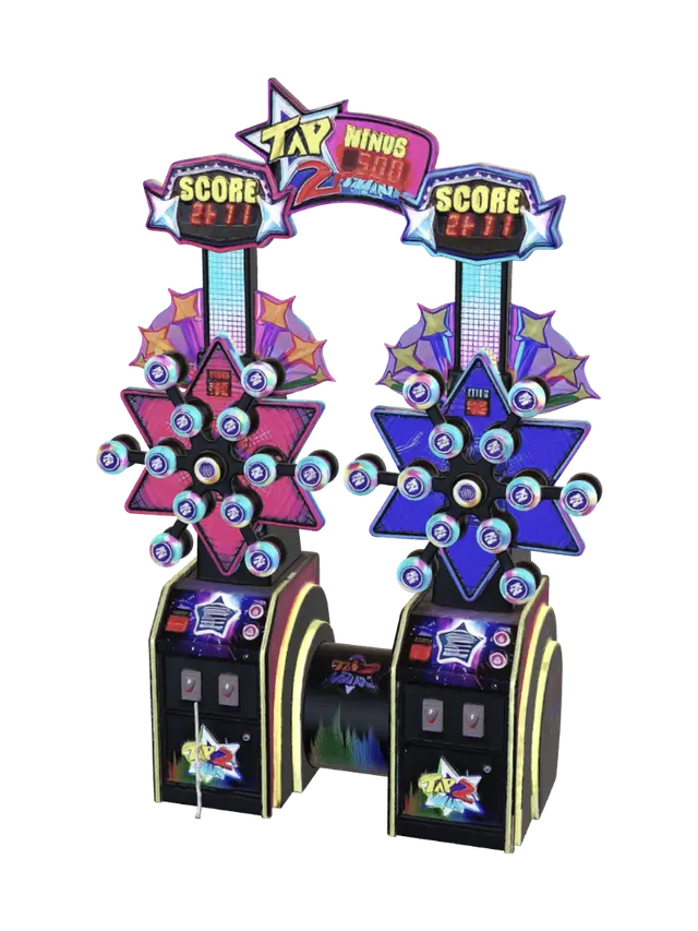 3D model for Neon Dual Star Arcade Machine