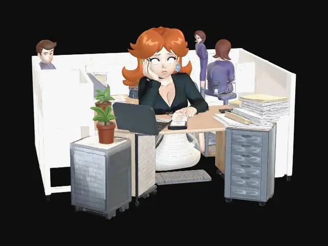 3D model for Bored at the Office