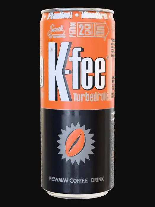 3D model for K-fee Premium Coffee Drink