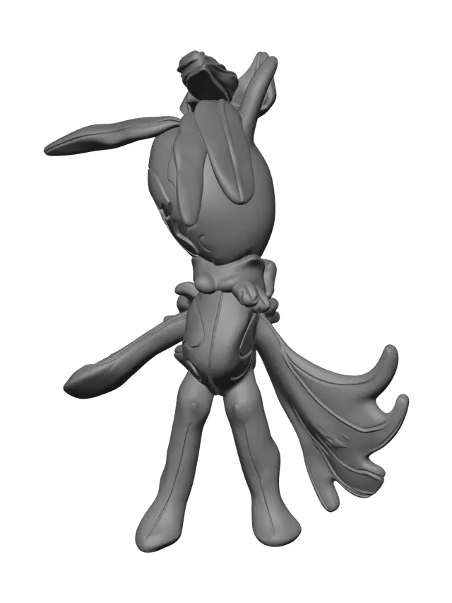 3D model for Stylized Twisted Sprout