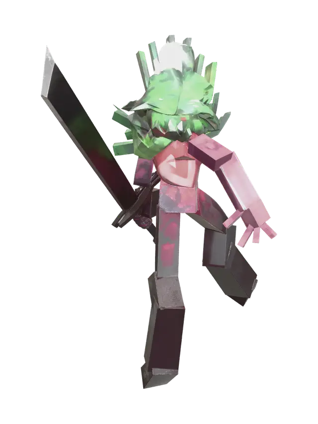 3D model for Weathered Twisted Sprout
