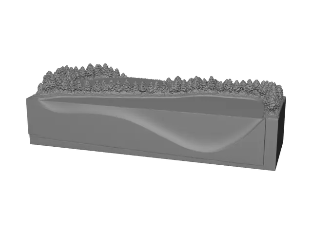 3D model for Lakeside Cross-Section
