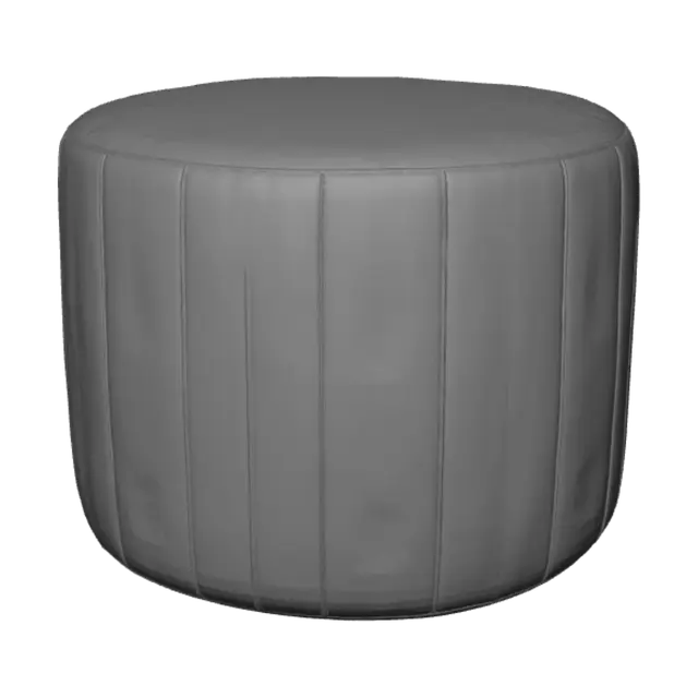 3D model for Blush Pink Ottoman