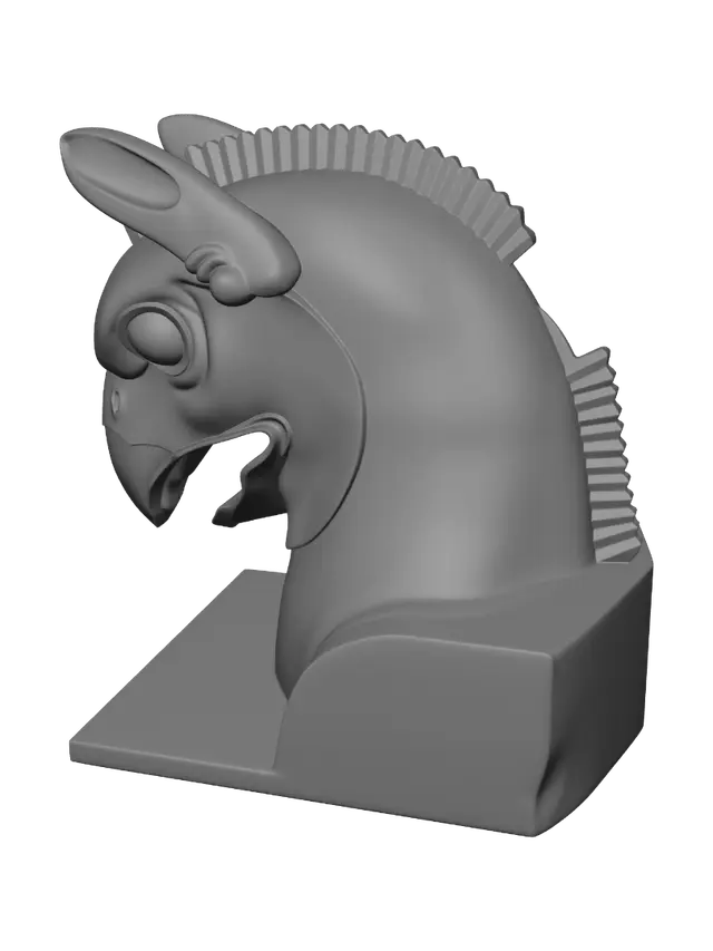 3D model for قسمت های خراب شده رو ترمیم کن