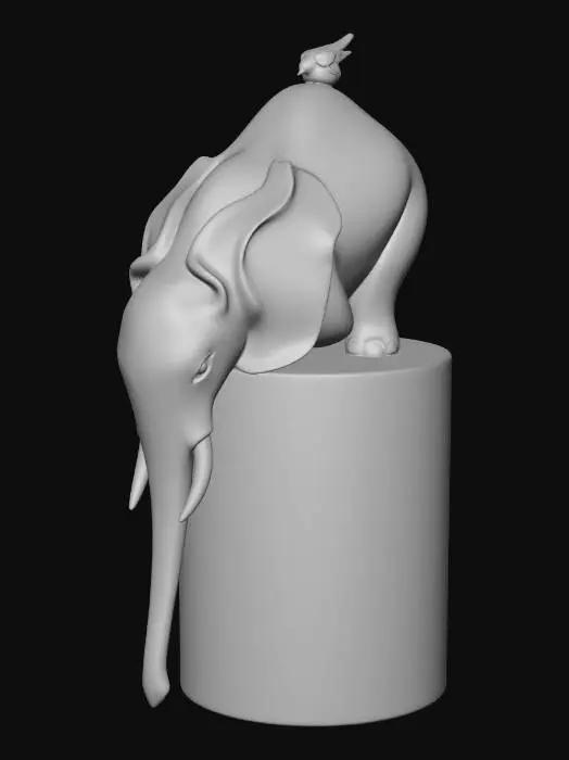 3D model for Summit of Silence