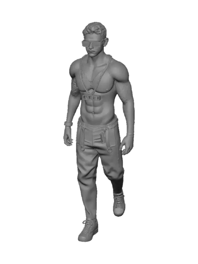 3D model for Rich at Sunset