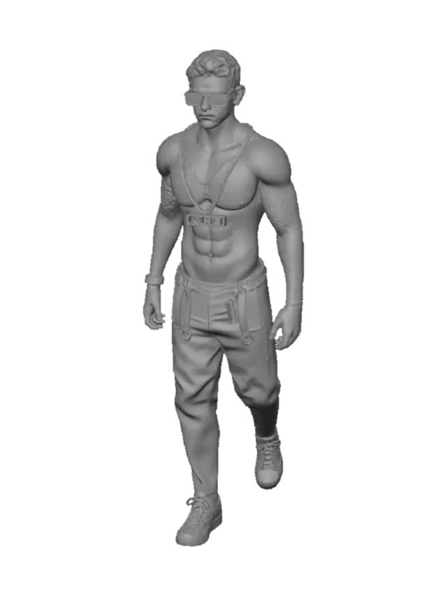 3D model for Rich at Sunset