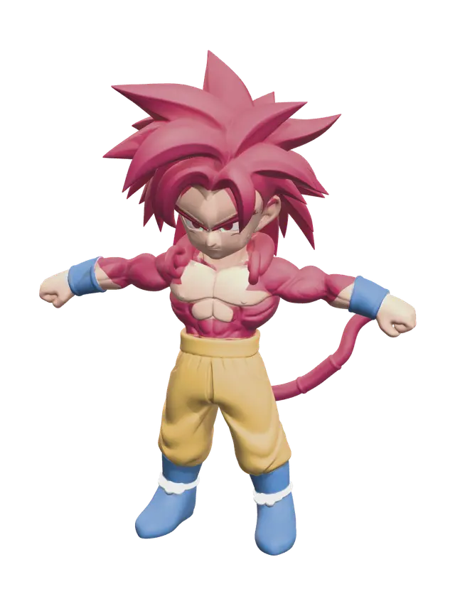 3D model for Ssj4