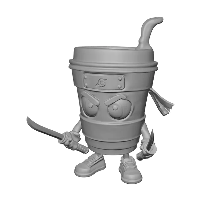 3D model for The Coffee Knight