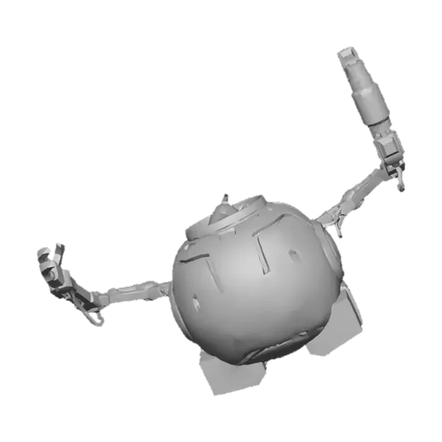 3D model for V.E.K.T.ØR NCU-7 Bio-Punk Drone