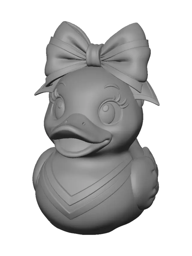 3D model for Mardi Gras Duck